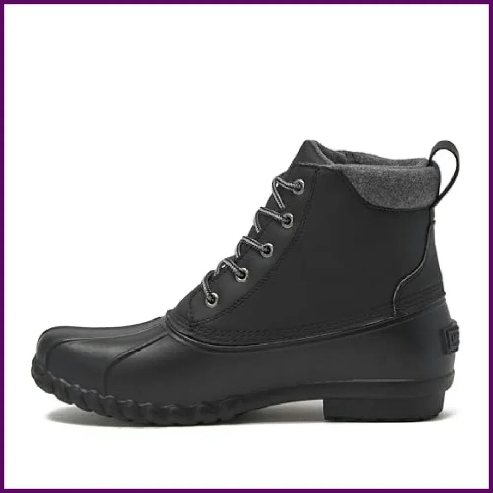 Men's Waterproof Insulated Duck Boots Winter Snow Rain Size 7-15